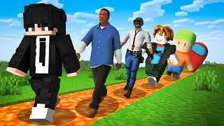 Thumbnail: Minecraft But If I Take Damage I Switch Games..!