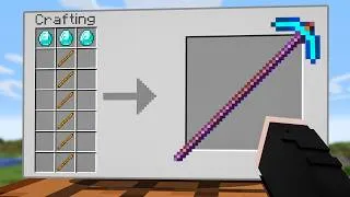 Thumbnail: Minecraft, But With CUSTOM PICKAXES...!
