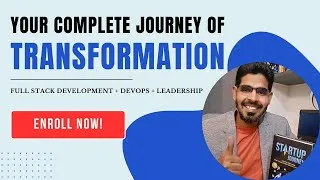 Thumbnail: Your Complete Journey of Transformation #fullstackwebdevelopment #devops #leadershipdevelopment