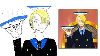 Thumbnail: Turning Sanji’s “6 Finger” Animation Error Into A Drawing