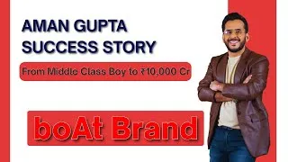 Thumbnail: 🎧 Aman Gupta Success Story – From Middle Class Boy to ₹10,000 Cr boAt Brand | IMTS Institute 🚀🇮🇳