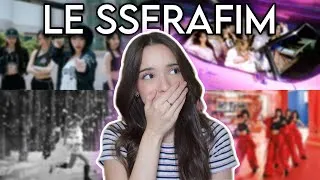 Thumbnail: LE SSERAFIM - “Eve, Psyche & Bluebeard’s Wife” + “Perfect Night” + “HOT” + “Spaghetti” MV Reaction!!