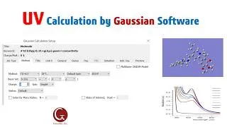 Thumbnail: UV-Vis Calculation Using Gaussian | TD-DFT UV Spectrum Calculation Step-by-Step Tutorial