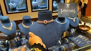Thumbnail: Omg Tanishq festival of diamond collection designs with price lightweight necklace set to heavy