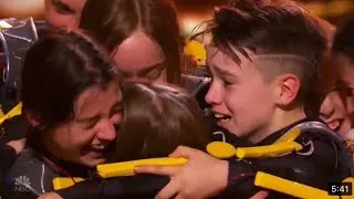 Thumbnail: GOLDEN BUZZER for LIGHT BALANCE Kids ★ AMERICA'S GOT TALENT 2019 ★ Judge Cuts 3