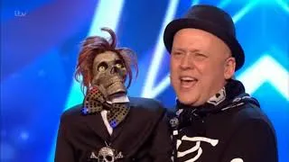 Thumbnail: Greg & Mr. Bones sing together (ventriloquist) ★ BRITAINS GOT TALENT 2019 ★ Auditions Week 2