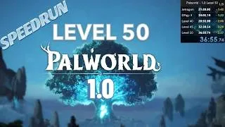 Thumbnail: Level 50 in 36:55 - Palworld Default Casual Settings
