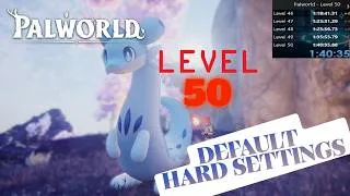 Thumbnail: [World Record] Level 50 - Default Hard settings in 1h 40m 35s