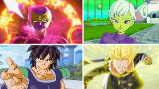 Thumbnail: NEW ANIMATED CUTSCENES! Frieza Becomes A God of Time & Broly & Cheelai All Out Conton City Patrol