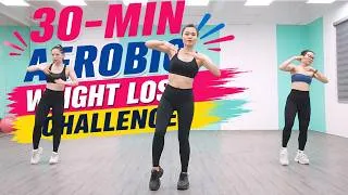 Thumbnail: Lose Belly Fat in 14 Days 🔥 30-Min Aerobic Weight Loss Challenge | Inc Dance Fit