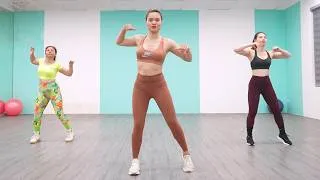 Thumbnail: 30-Min Flat Belly Aerobic Workout | 7-Day Belly Fat Challenge | Inc Dance Fit
