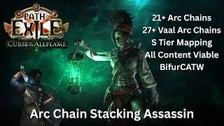 Thumbnail: Path of Exile [3.29] Arc of Oscillating Chain Life Stacking Assassin Is Very Underrated