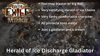 Thumbnail: Path of Exile [3.28] Herald of Ice Discharge Gladiator Blaster