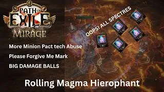 Thumbnail: Path of Exile [3.28] Rolling Magma Minion Pact Hierophant