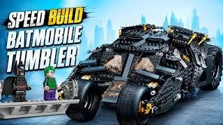Thumbnail: Assembly 2026 - LEGO Batmobile Tumbler 76240 | Speed Build | Copy Version with Batman and Joker