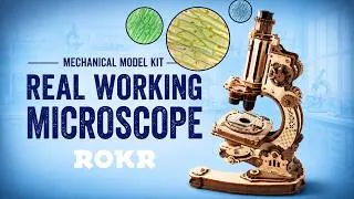 Thumbnail: I Built a Working Microscope Model Kit by ROKR ST005 | Robotime Curious Discovery