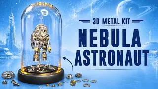 Thumbnail: Mechanical Nebula Astronaut - Metal Model Kit by Mostarle | Speed Build