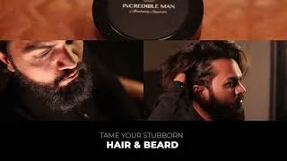 Thumbnail: Nourish & Style Your Frizzy Hair and Stubborn Beard with Incredible Man Hair & Beard Softener Cream