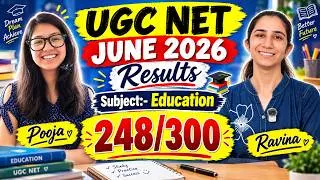 Thumbnail: How to Crack UGC NET JRF? Complete Strategy By Pooja | UGC NET June 2026 Results@InculcateLearning