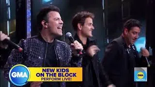 Thumbnail: New Kids On The Block Sing Step By Step May 17, 2024 Live Concert Performance HD.  NKOTB, Still Kids
