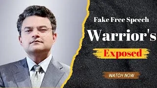 Thumbnail: Fake Free Speech Warriors, Exposed | @india.decolonised