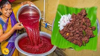 Thumbnail: Tamil Nadu Style Mutton Blood Curry Dry In Trichy l Tamil Nadu Food