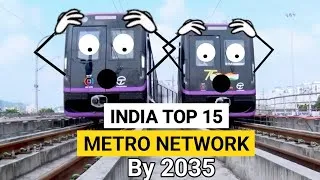 Thumbnail: These Metro Lines are going to be build Next | 3000 km Metro Network Loading