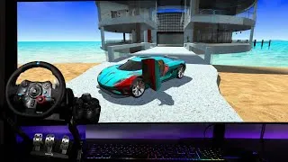 Thumbnail: Driving a $5,000,000 Hypercar to a Luxury Beach Mansion! 😱 | Realistic Car Driving Gameplay