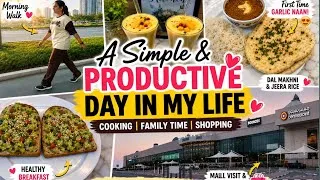 Thumbnail: 🌸 Come Spend a Realistic Day With Me | Indian Mom Lifestyle Vlog | Real Morning to Evening Routine 