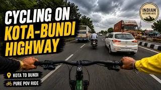 Thumbnail: POV Cycling India | Kota-Bundi Highway Ride | Early Morning Cycling Adventure