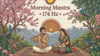 Thumbnail: Lower Morning Cortisol Naturally • Bansuri Flute & Tabla (Raag Bhairavi 174 Hz)