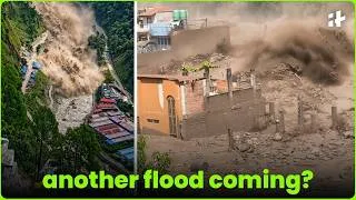 Thumbnail: newly formed lake sparks fears of another flood in nepal