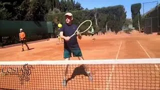 Thumbnail: Adult intermediate tennis volley