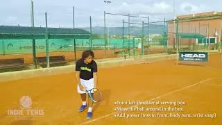 Thumbnail: Serve-ious Progress: Adult Beginners Tennis Serve Drill