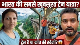 Thumbnail: Inside India's Scenic Train Journey (😱 Train or Glass Palace?)