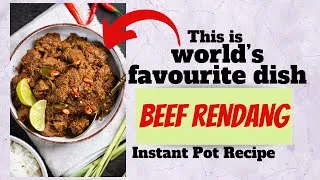 Thumbnail: This is voted as World's Favourite Dish | Beef Rendang | Using Instant Pot