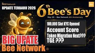 Thumbnail: BIG UPDATE bee network | 100K KYC Slot | OTW Token Migration ?