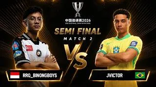 Thumbnail: Semi Finals Match 2 | RRQ_BINONGBOYS🇮🇩 vs JVICTOR🇧🇷 | eFootball China Championship 2026