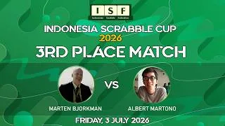 Thumbnail: Indonesia Scrabble Cup 2026 - 3rd Place Match