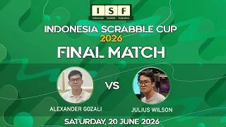 Thumbnail: Indonesia Scrabble Cup 2026 - Final Match