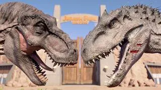 Thumbnail: ALL LARGE DINOSAURS BATTLE ROYALE IN SAN DIEGO MAP - JURASSIC WORLD EVOLUTION 2