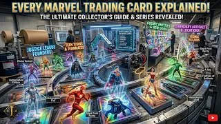 Thumbnail: How MARVEL Trading Cards Are Made | History and Unbelievable Facts!