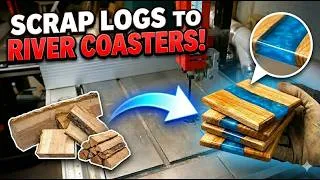Thumbnail: Turn Scrap Wood Into Beautiful River Coasters