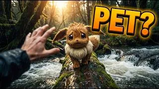 Thumbnail: I Found a REAL Eevee but it fell... 😭 Is it a Pet?