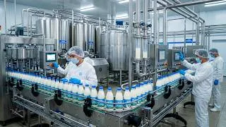 Thumbnail: Inside a High-Tech Dairy Processing Factory | Milk Powder Production