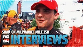 Thumbnail: POST-RACE INTERVIEWS: Pato O'Ward and More after Snap-on Milwaukee Mile 250 🎤