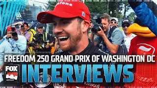 Thumbnail: POST-RACE INTERVIEWS 🎤 Kyle Kirkwood & more after Freedom 250 Grand Prix of Washington DC 🇺🇸