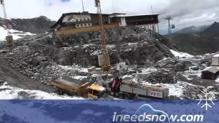 Thumbnail: The new Gefrorene Wand gondola at the Hintertux Glacier