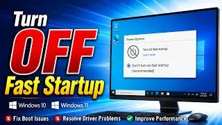 Thumbnail: How to Disable Fast Startup in Windows 10/11 (And Why You Should)