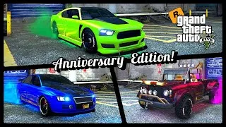 Thumbnail: GTA 5 - All Main Character's Car Customization | GTA 5's Twelfth Anniversary Edition.